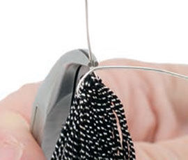 Bending wire with pliers